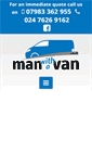 Mobile Screenshot of man-with-a-van-coventry.co.uk